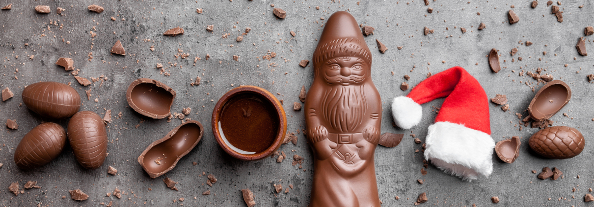 Schokoladenweihnachtsmann. Symbolbild: Getty Images / AND-ONE / iStock / Getty Images Plus